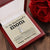 To My Boyfriend's Mom - Thank You For Everything - Necklace Alluring Beauty Necklace