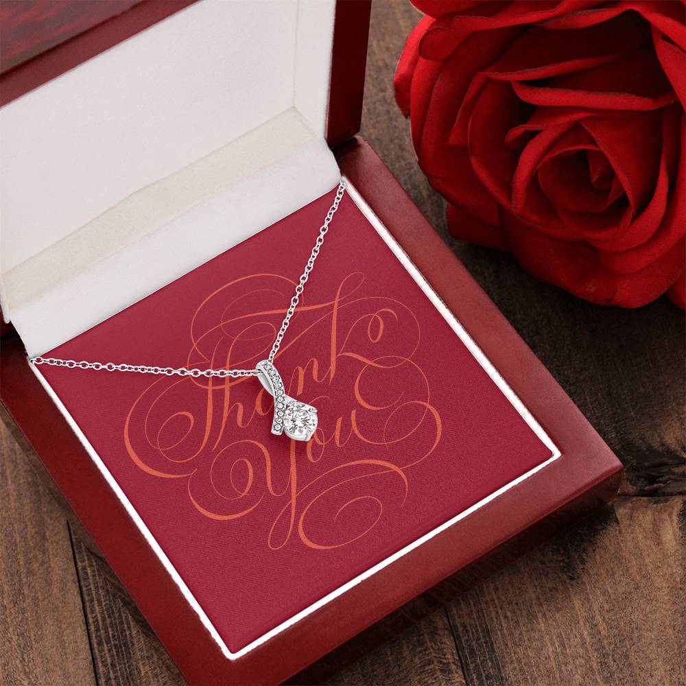 Thank You Gift Idea  Appreciation Gift Employee Coworker Babysitter Neighbour Alluring Beauty Necklace