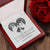 To My Wife Love Promise Alluring Beauty Necklace
