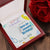 Beautiful Sparkly Pendant Gift To Daughter From Mom Alluring Beauty Necklace