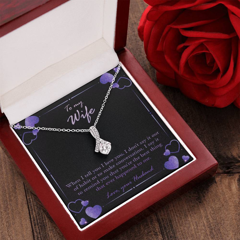 Alluring Beauty Necklace - When I Tell You Alluring Beauty Necklace