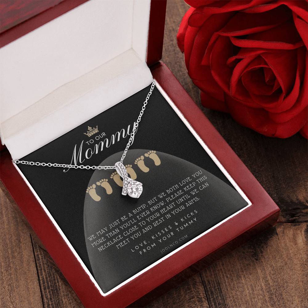 Mom Of Triplet Gift For Triplet Mama Mom Of Three Mom Of Multiples Triplet Mom Gift Triplet Baby Shower Gift Triplet Mommy To Be Triplet Mama Alluring Beauty Necklace