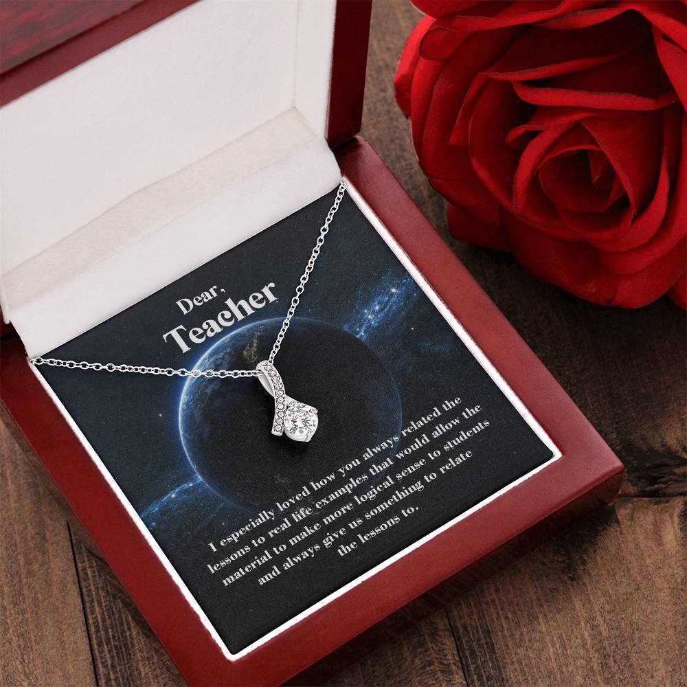 Alluring Necklace For My Realistic Teacher Alluring Beauty Necklace