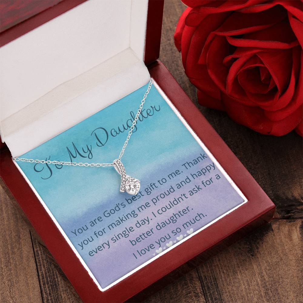To My Daughter - Alluring Beauty Necklace(1)