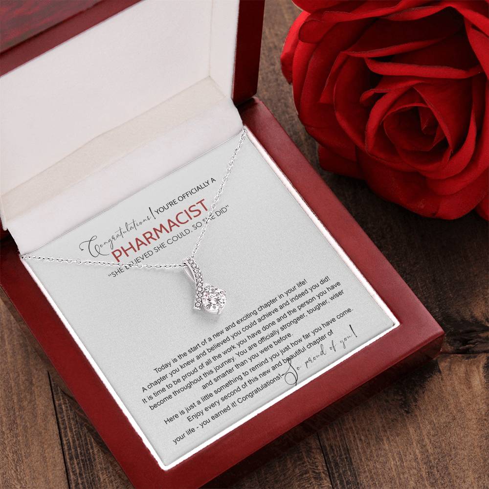 Pharmacist Graduation Gift Necklace Doctor Of Pharmacy Gift Class Of 2021 Graduate Gift Daughter Or Son Alluring Beauty Necklace