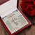 To My Beautiful Granddaughter Alluring Beauty Necklace