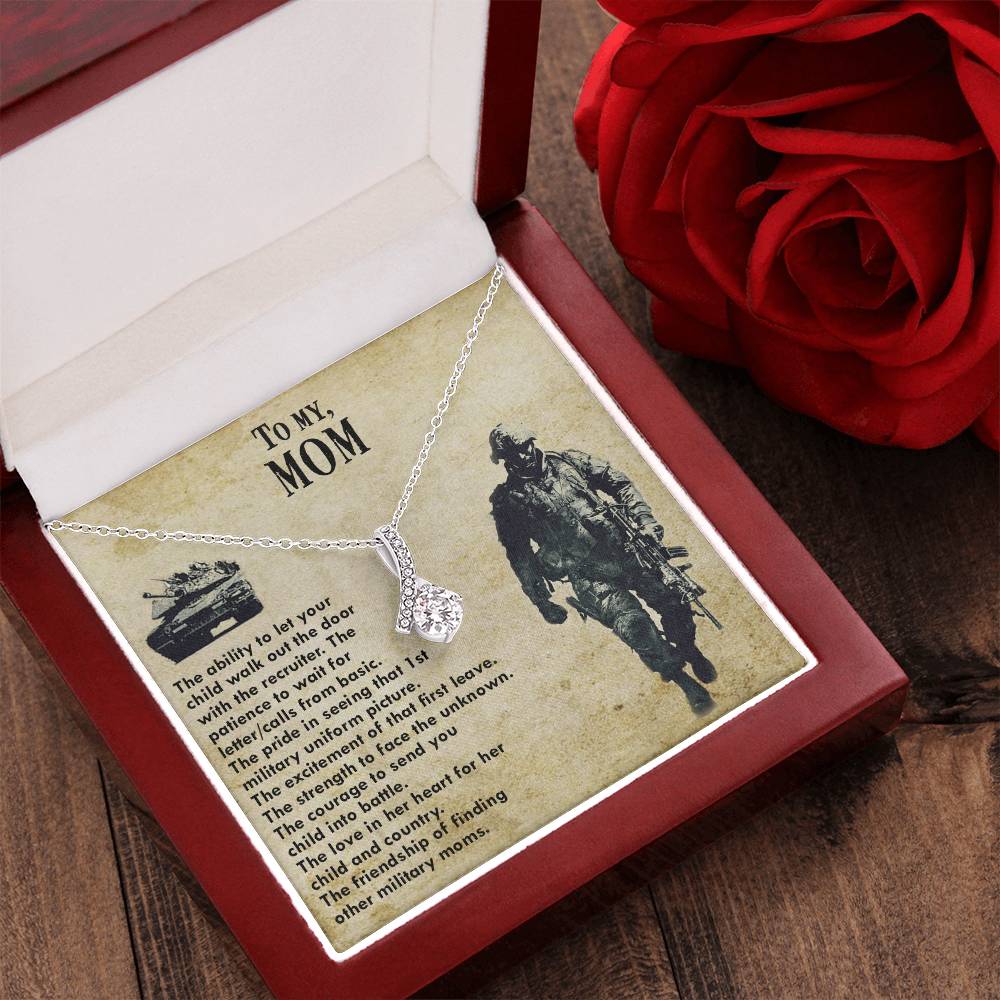 Mom Sacrifice For Her Military Son Alluring Beauty Necklace