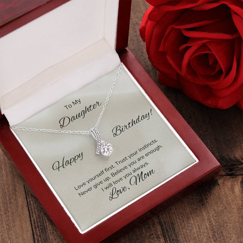 To My Beautiful Daughter - The Stunning Alluring Beauty Necklace 1 Alluring Beauty Necklace