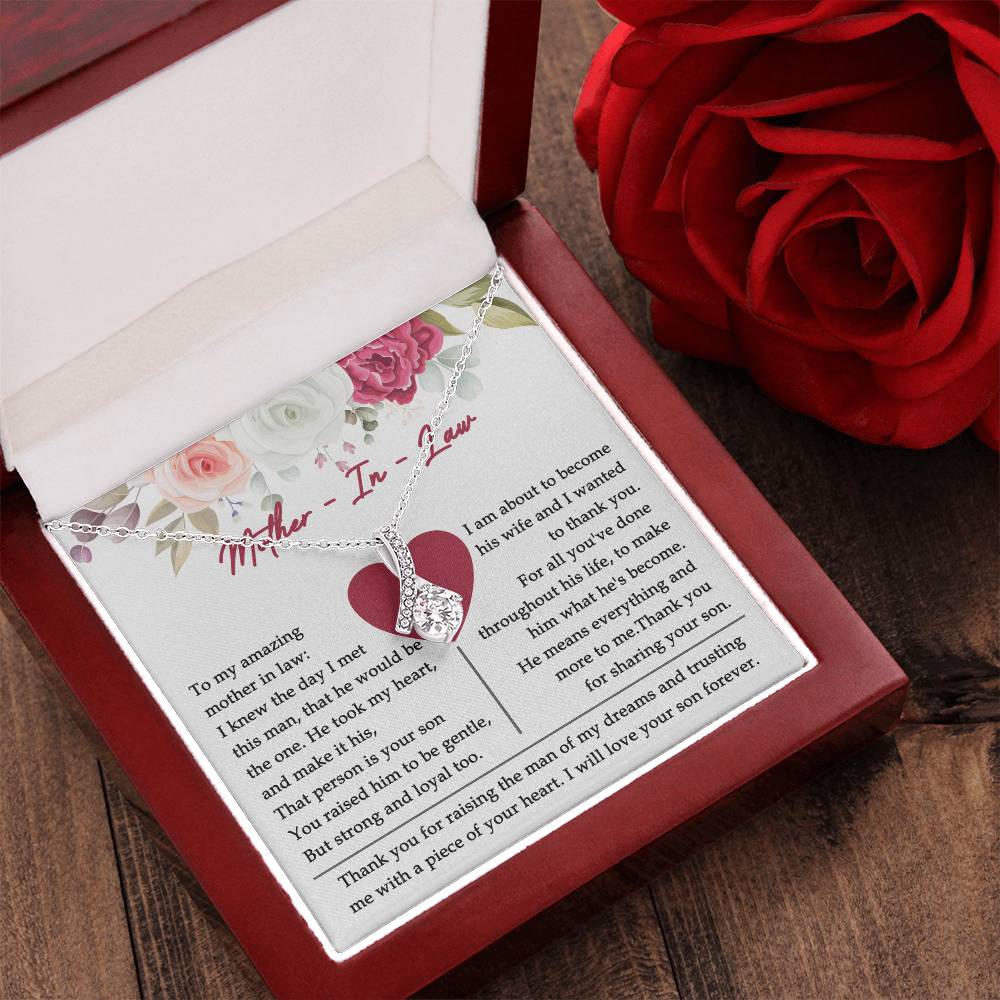 Mother - In - Law Allruing Necklace Alluring Beauty Necklace