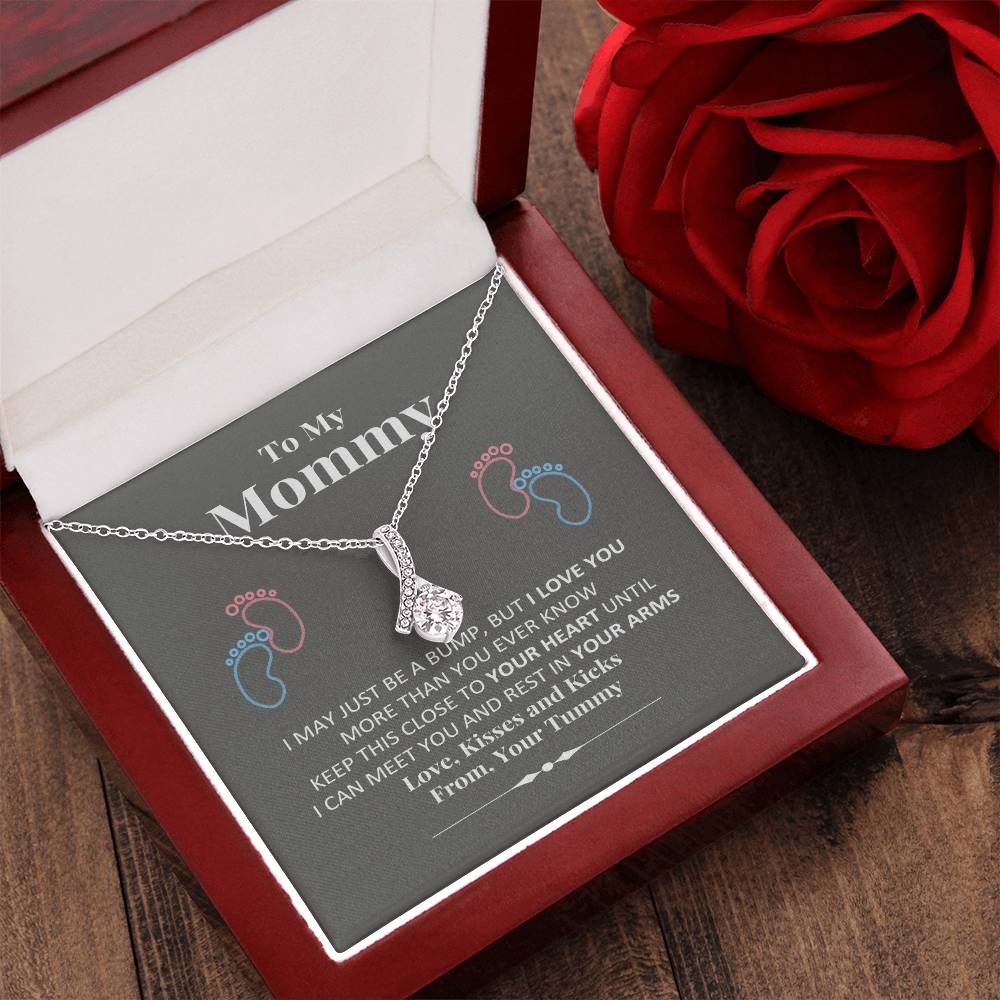 Mommy To Be Necklace Alluring Beauty Necklace