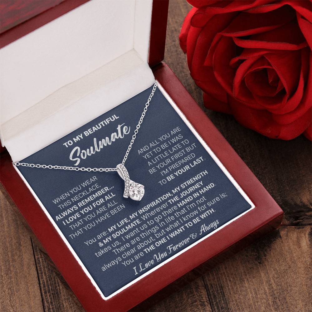 Gift For Your Soulmate Christmas - My Soulmate - Alluring Alluring Beauty Necklace