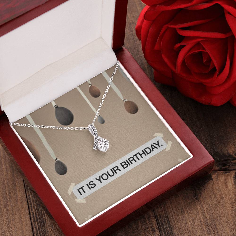 The Office It Is Your Birthday - Ribbon Necklace Alluring Beauty Necklace