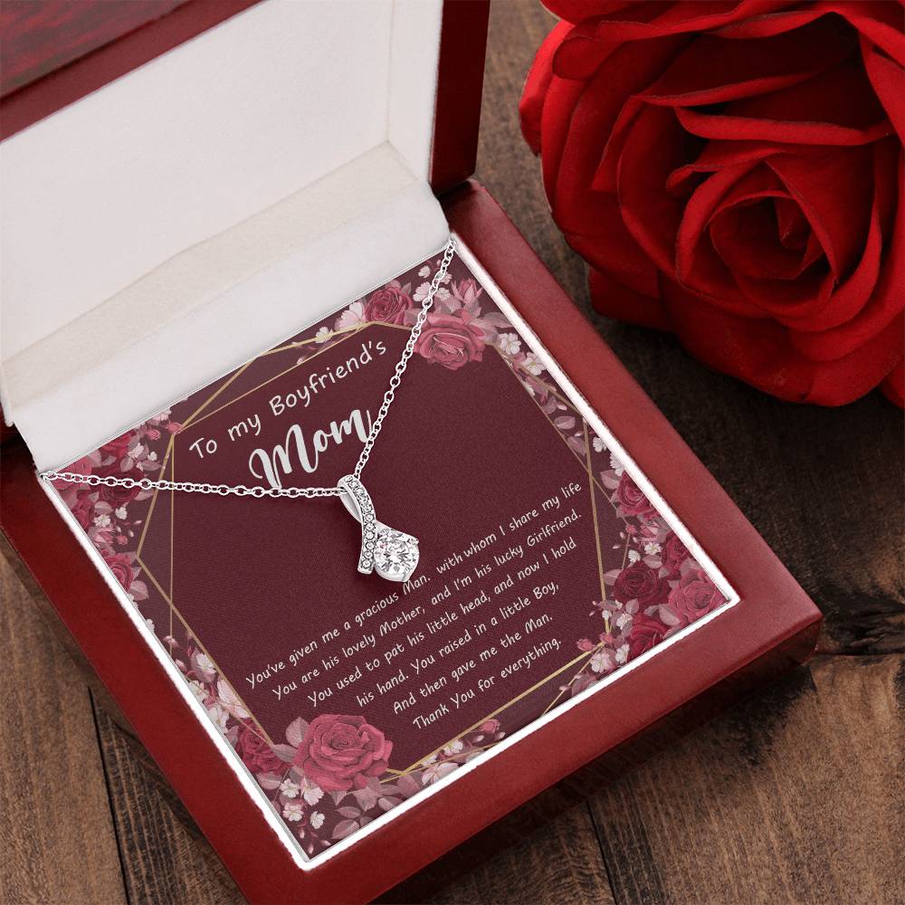 To My Boyfriend's Mom Alluring Necklace Alluring Beauty Necklace