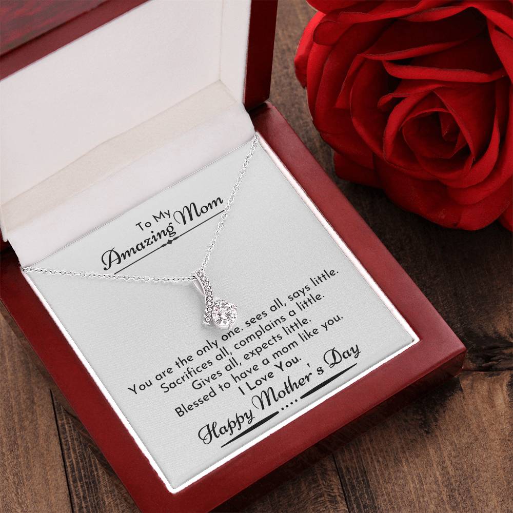 Mom You Are The Only One - Necklace Alluring Beauty Necklace