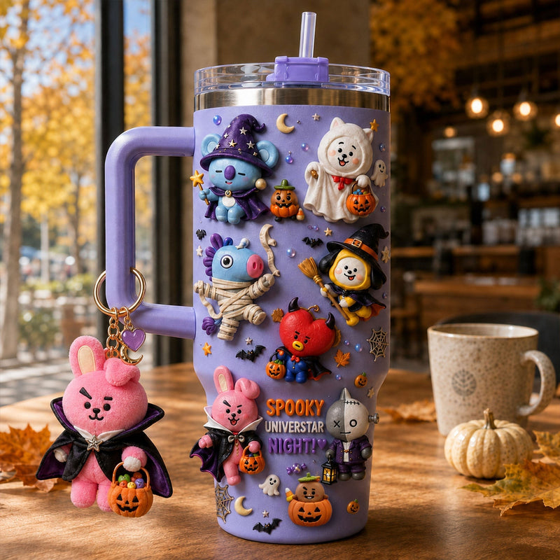 Spooky Cute Halloween Dazzle 40oz Tumbler