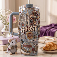 Dark Gothic Ritual Bling 40oz Tumbler