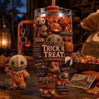 Halloween Trick Treat Aurora 40oz Tumbler