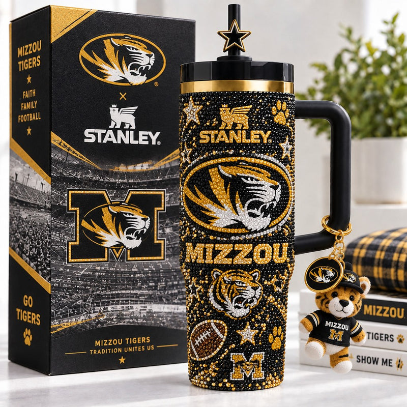 Missouri Tiger Football Aurora 40oz Tumbler