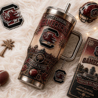 South Carolina Gamecock Jewel 40oz Tumbler
