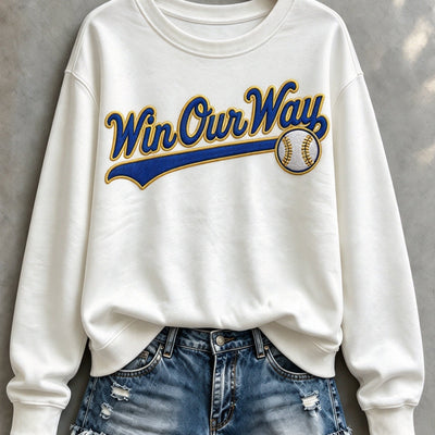 Milwaukee Bold Script Baseball Sweatshirt