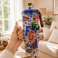 Gainesville Gator Football Starry 40oz Tumbler