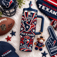 Houston Football Aurora 40oz Tumbler