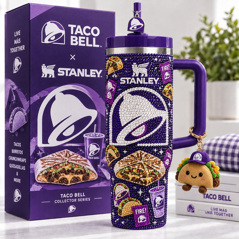 Taco Fast Food Starry 40oz Tumbler