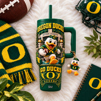 Eugene Duck Football Aurora 40oz Tumbler