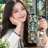 Green Coffee House Dazzle 40oz Tumbler
