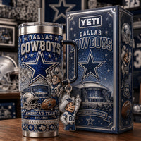 Dallas Football Jewel 40oz Tumbler