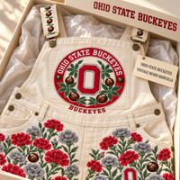 Columbus Carnation Shortalls