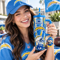 Los Angeles Bolt Football Gilded 40oz Tumbler