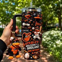 Baltimore Baseball Jewel 40oz Tumbler