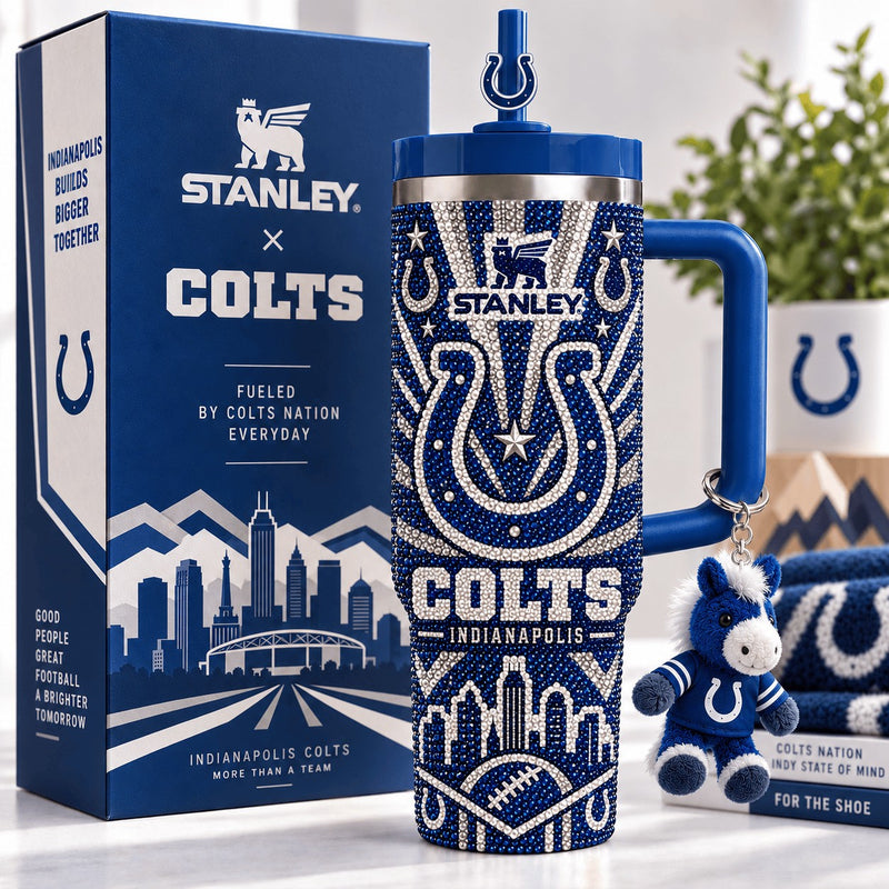 Indianapolis Football Gilded 40oz Tumbler
