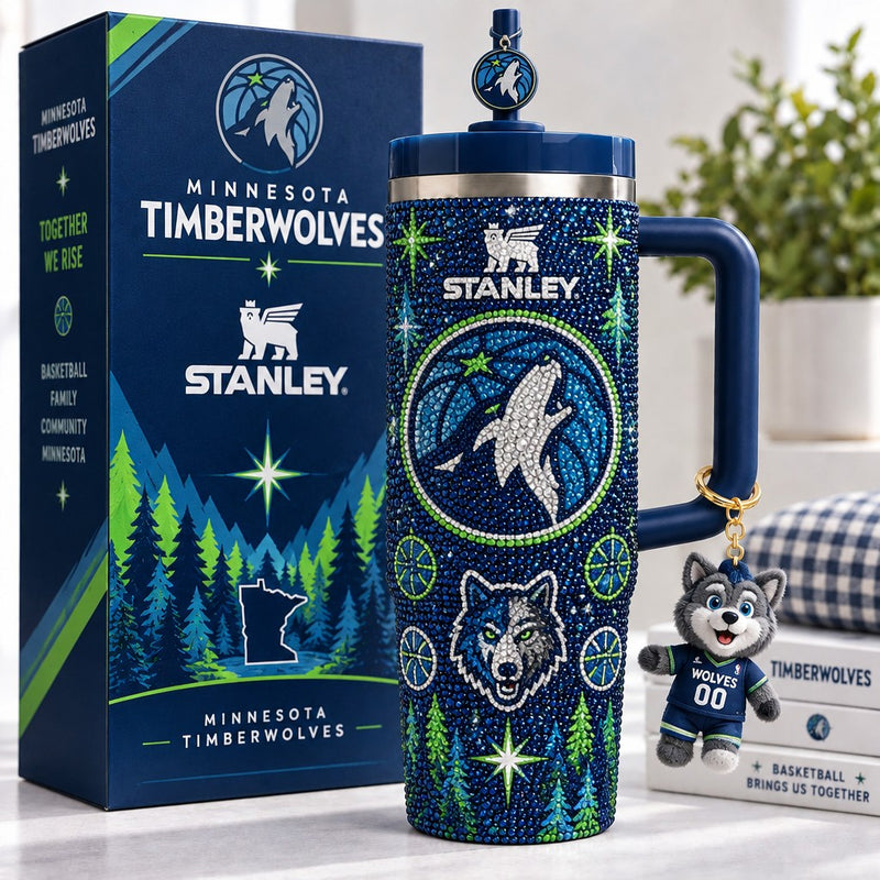 Minnesota Basketball Gilded 40oz Tumbler