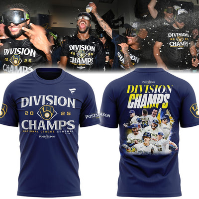 Milwaukee Division Navy Baseball T-Shirt