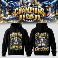 Milwaukee Trophy Black Baseball Hoodie