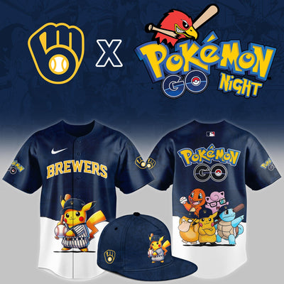 Milwaukee Monster Night Navy White Baseball Jersey