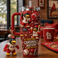 St Louis Baseball Jewel 40oz Tumbler