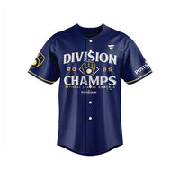 Milwaukee Division Central Navy Baseball Jersey