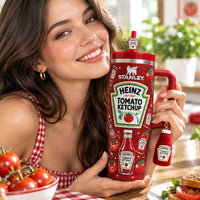Tomato Ketchup Label Dazzle 40oz Tumbler