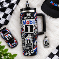 Synthetic Motor Oil Glam 40oz Tumbler