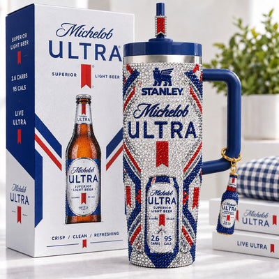 Light Beer Label Aurora 40oz Tumbler