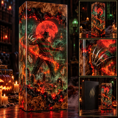 Elm Street Resin Lamp