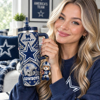 Dallas Football Luxe 40oz Tumbler