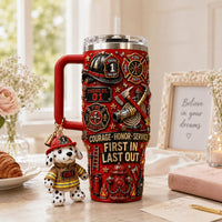 Firefighter Courage Starry 40oz Tumbler