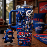 Buffalo Football Luxe 40oz Tumbler