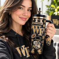 Wake Forest Deacon Gilded 40oz Tumbler