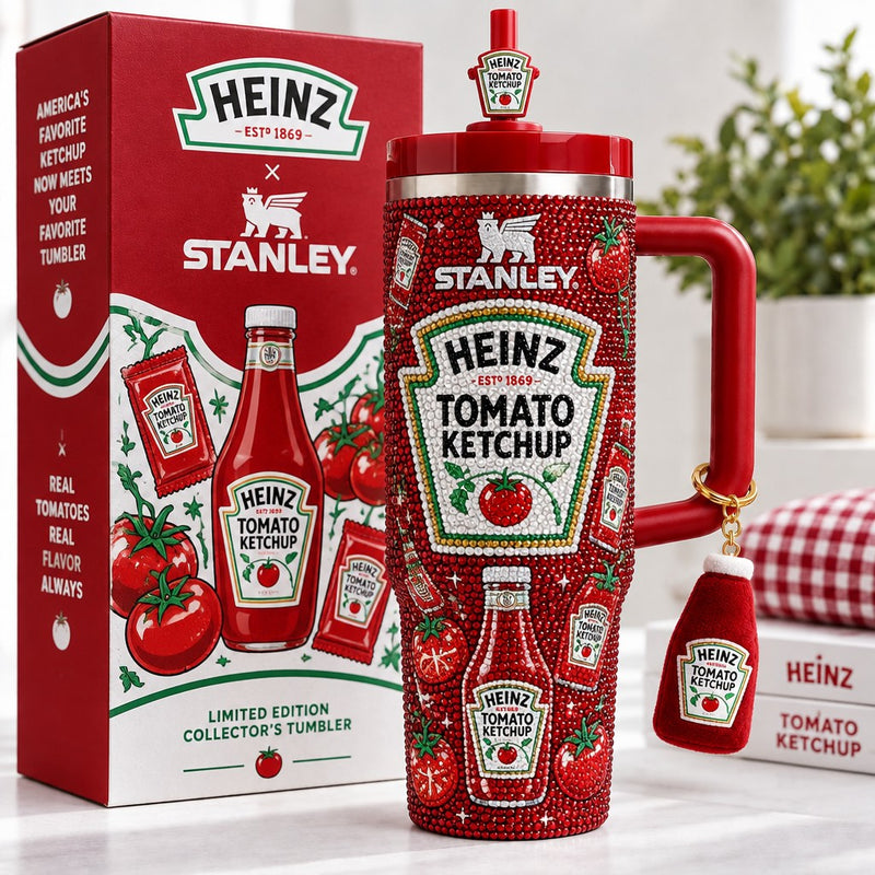 Tomato Ketchup Label Dazzle 40oz Tumbler