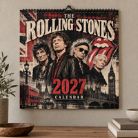 London Rock Legends 2027 Wall Calendar